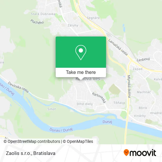 Zaolis s.r.o. map