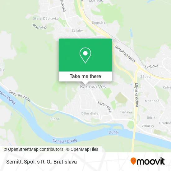 Semitt, Spol. s R. O. map