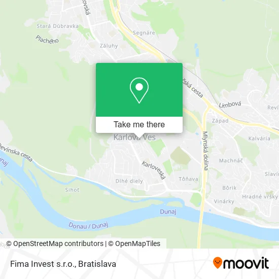 Fima Invest s.r.o. map