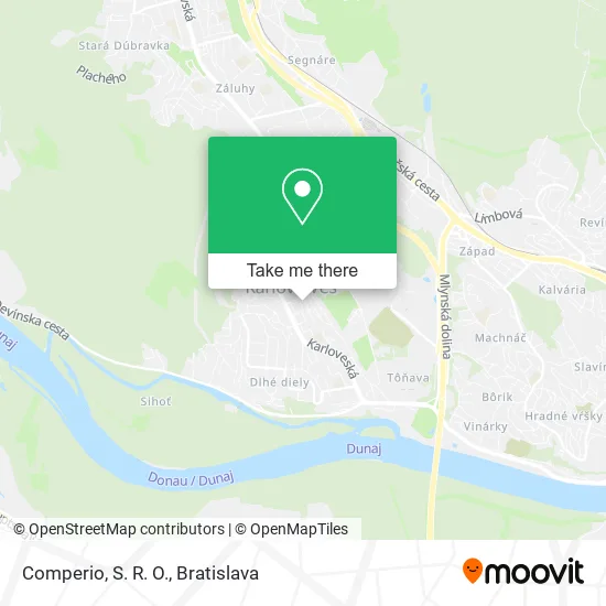 Comperio, S. R. O. map