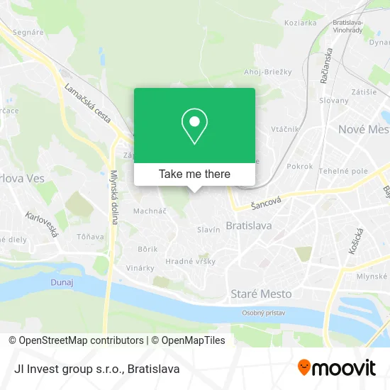 Jl Invest group s.r.o. map