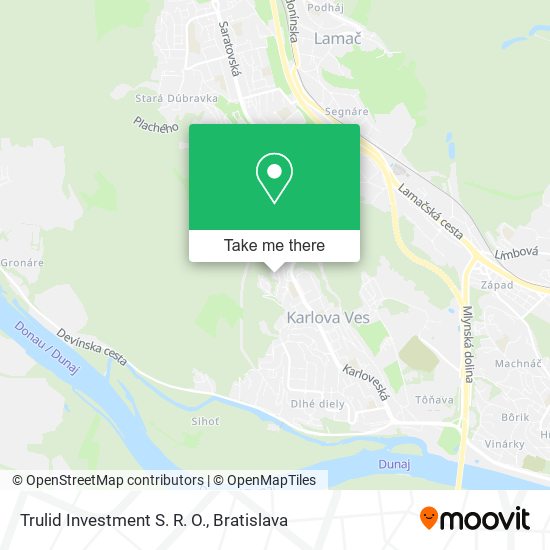 Trulid Investment S. R. O. map