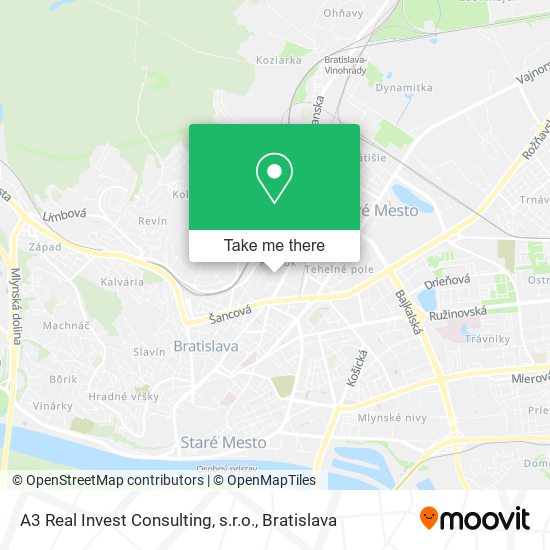 A3 Real Invest Consulting, s.r.o. map