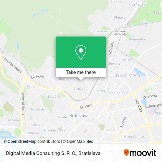 Digital Media Consulting S. R. O. map