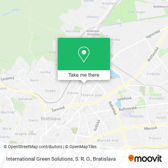 International Green Solutions, S. R. O. map