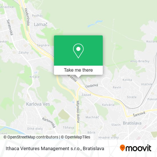 Ithaca Ventures Management s.r.o. map