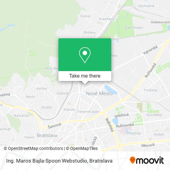 Ing. Maros Bajla-Spoon Webstudio map