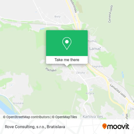 Rove Consulting, s.r.o. map