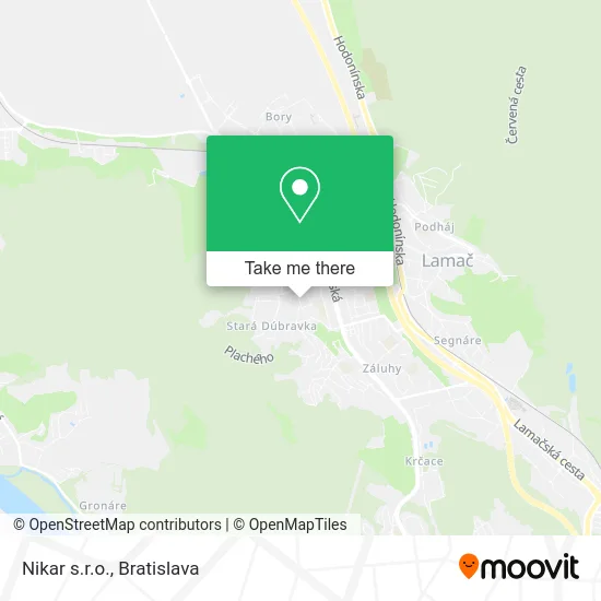 Nikar s.r.o. map
