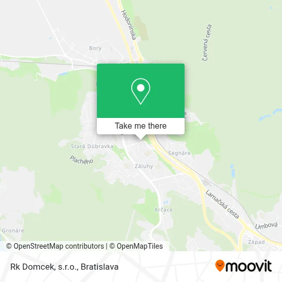 Rk Domcek, s.r.o. map
