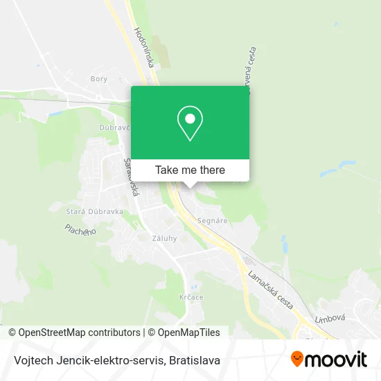 Vojtech Jencik-elektro-servis map