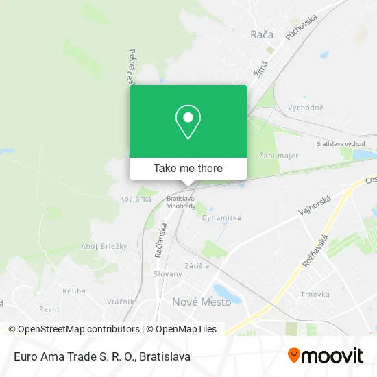 Euro Ama Trade S. R. O. map