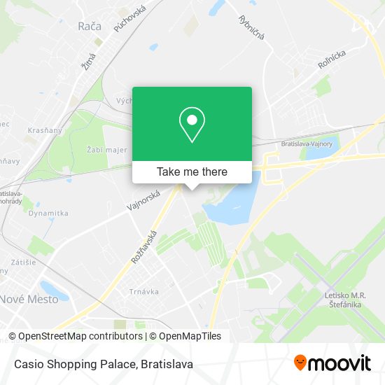 Casio Shopping Palace map