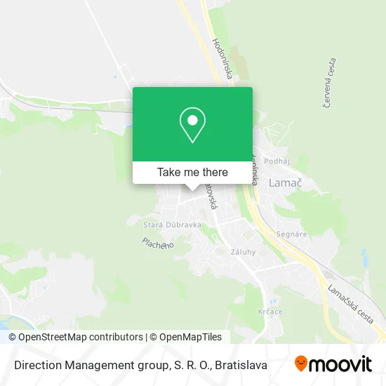 Direction Management group, S. R. O. map