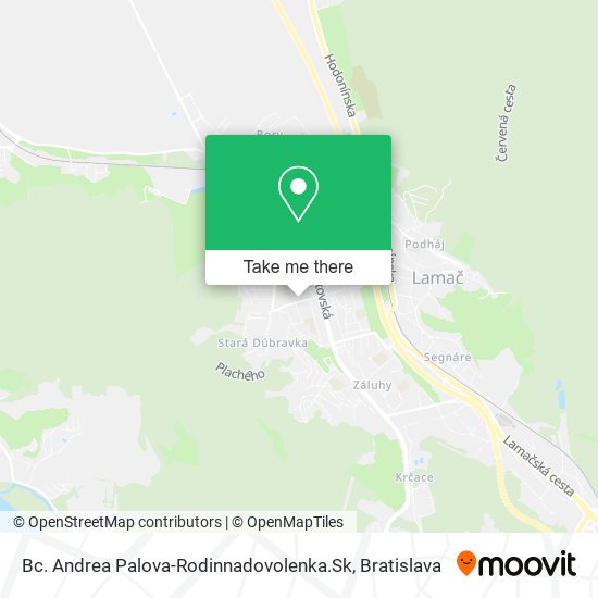 Bc. Andrea Palova-Rodinnadovolenka.Sk map