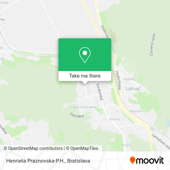 Henrieta Praznovska-P.H. map