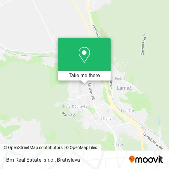 Bm Real Estate, s.r.o. map
