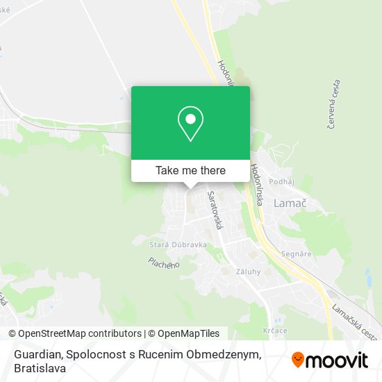 Guardian, Spolocnost s Rucenim Obmedzenym map