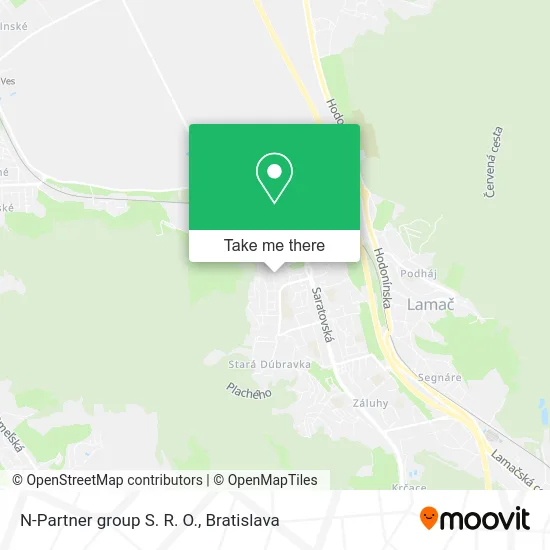 N-Partner group S. R. O. map