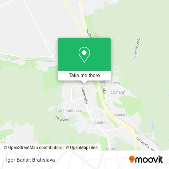 Igor Banar map