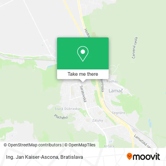 Ing. Jan Kaiser-Ascona map