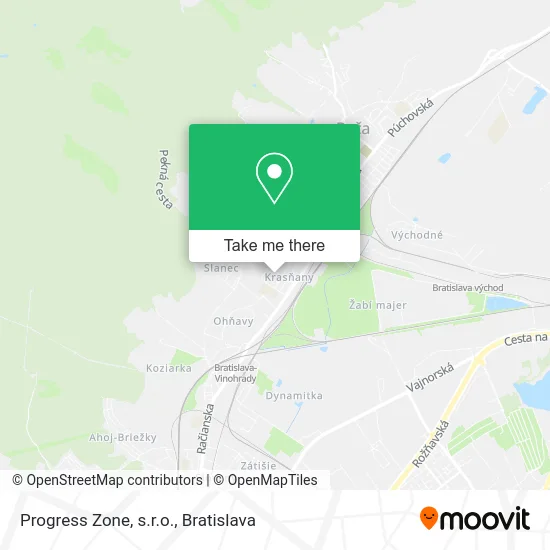 Progress Zone, s.r.o. map