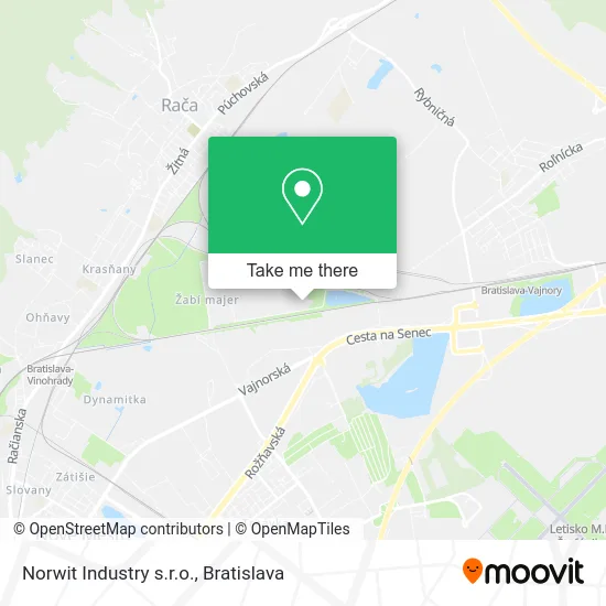 Norwit Industry s.r.o. map