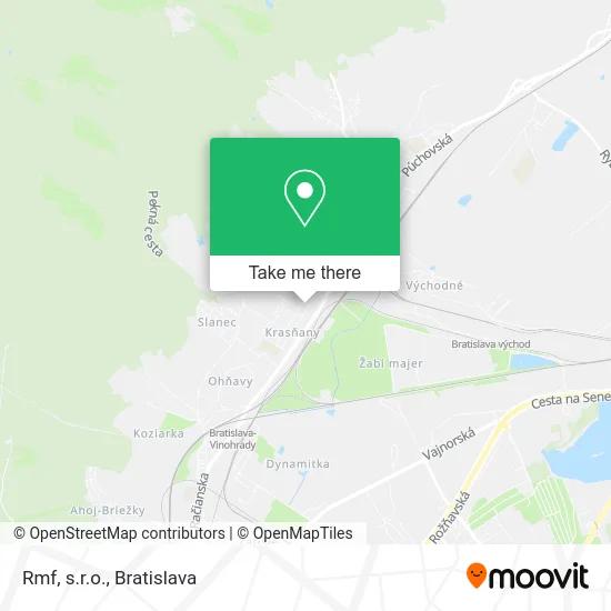 Rmf, s.r.o. map