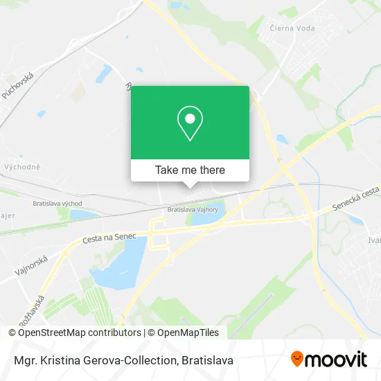 Mgr. Kristina Gerova-Collection map