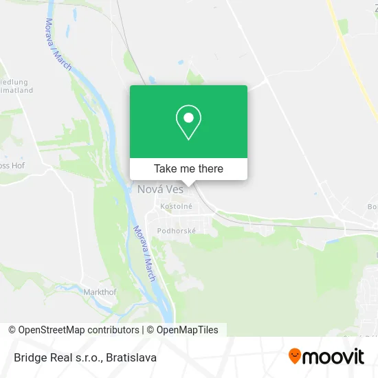 Bridge Real s.r.o. map