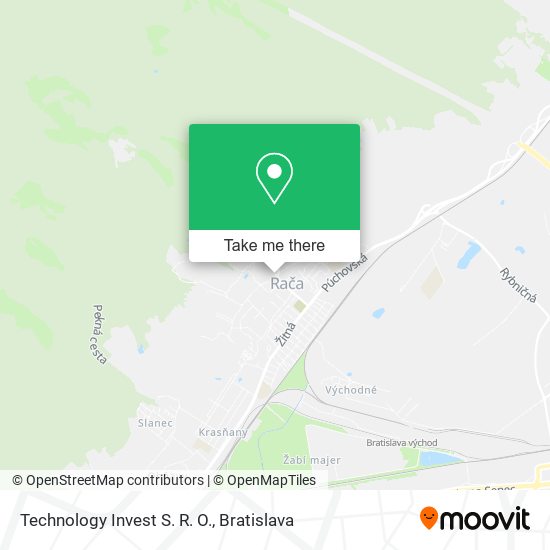Technology Invest S. R. O. map
