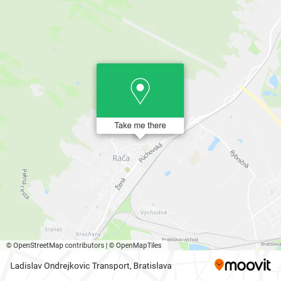 Ladislav Ondrejkovic Transport map