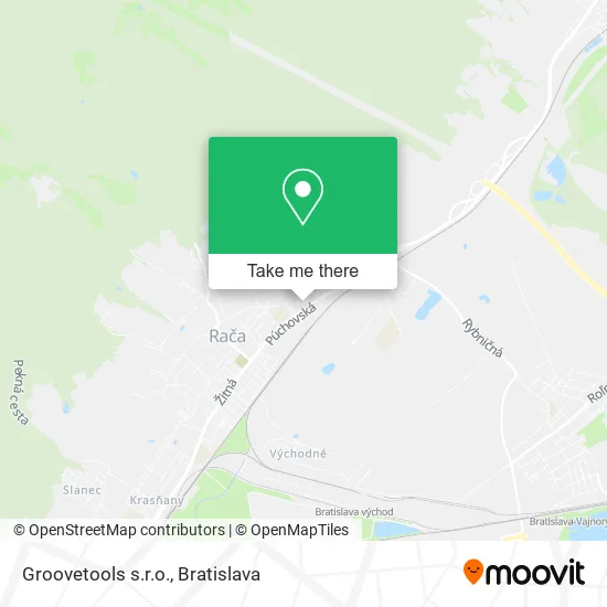 Groovetools s.r.o. map