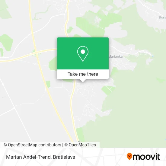 Marian Andel-Trend map