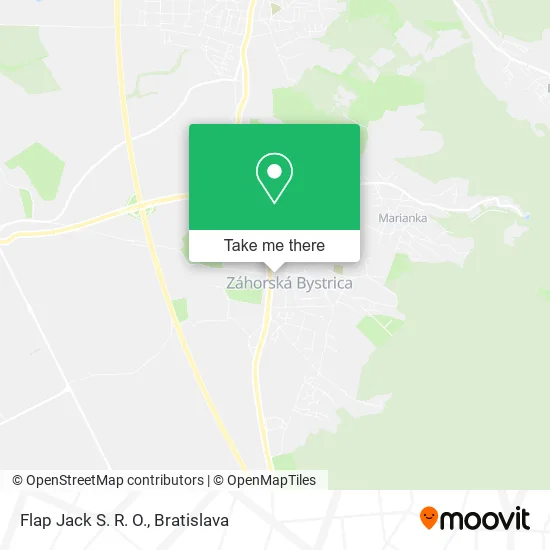 Flap Jack S. R. O. map