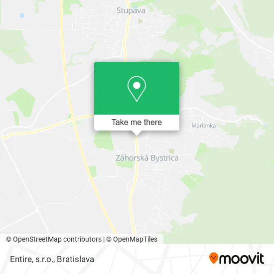 Entire, s.r.o. map