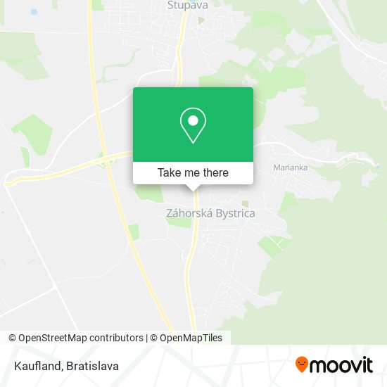 Kaufland map