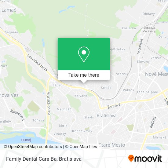 Family Dental Care Ba map