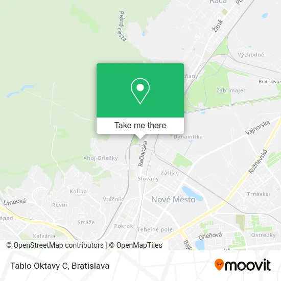 Tablo Oktavy C map
