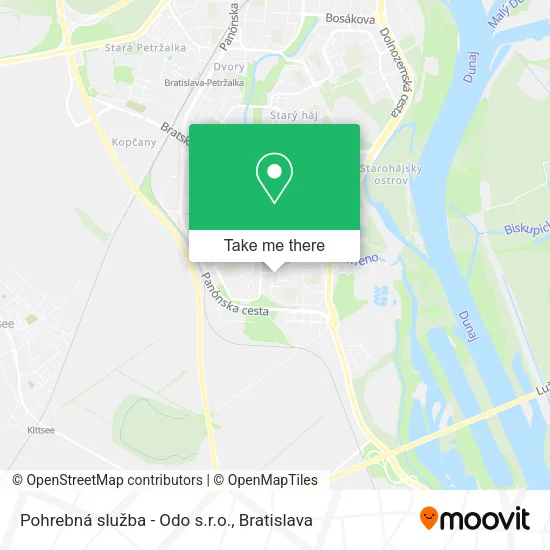 Pohrebná služba - Odo s.r.o. map