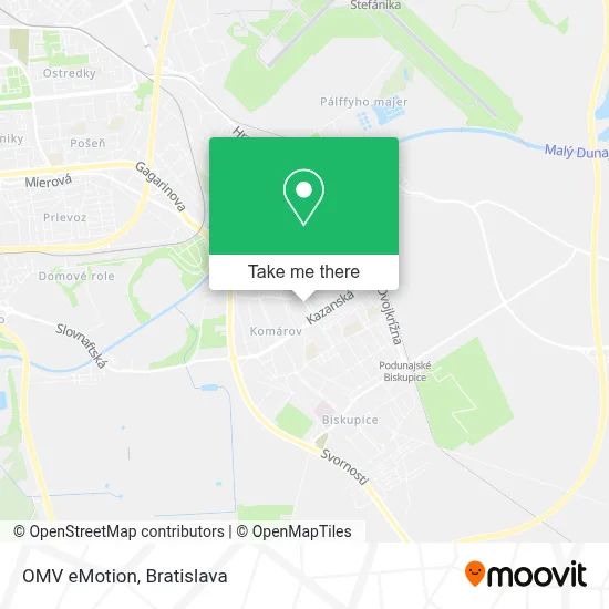 OMV eMotion map