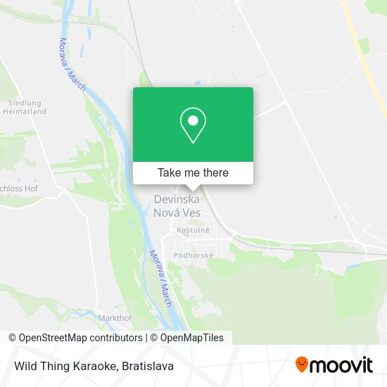 Wild Thing Karaoke map