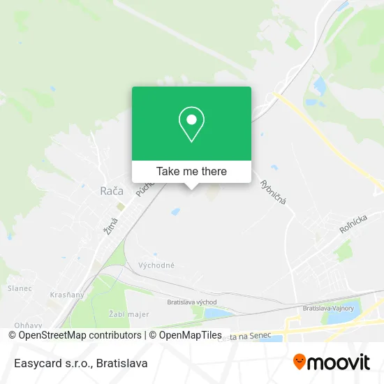 Easycard s.r.o. map