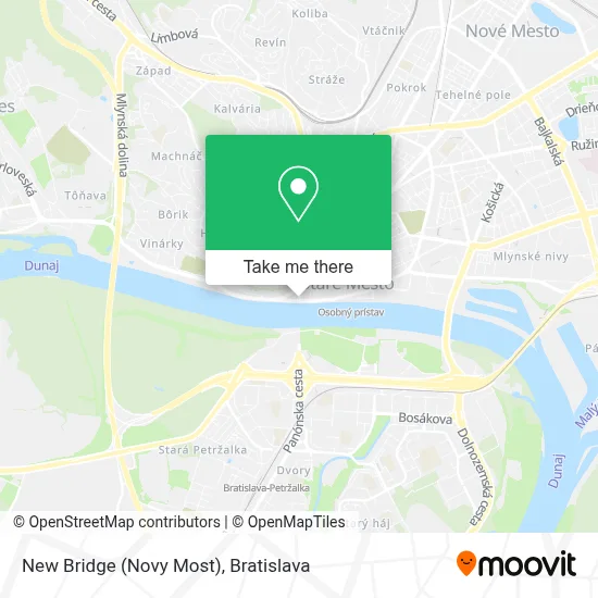 New Bridge (Novy Most) map