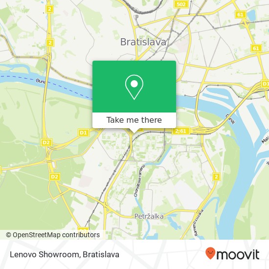 Lenovo Showroom map