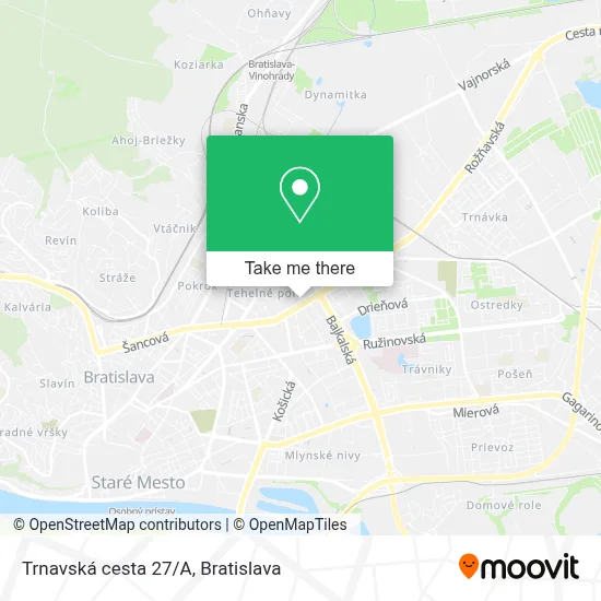 Trnavská cesta 27/A map