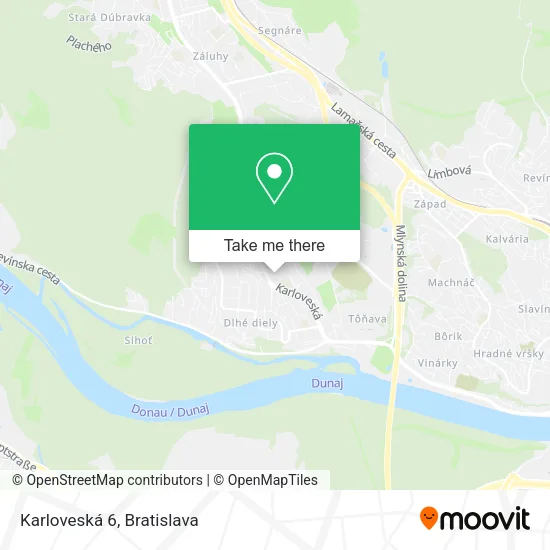 Karloveská 6 map