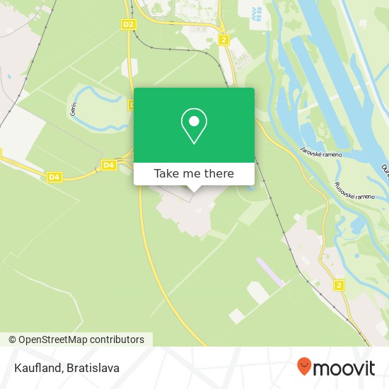 Kaufland map