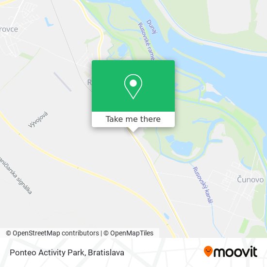 Ponteo Activity Park map