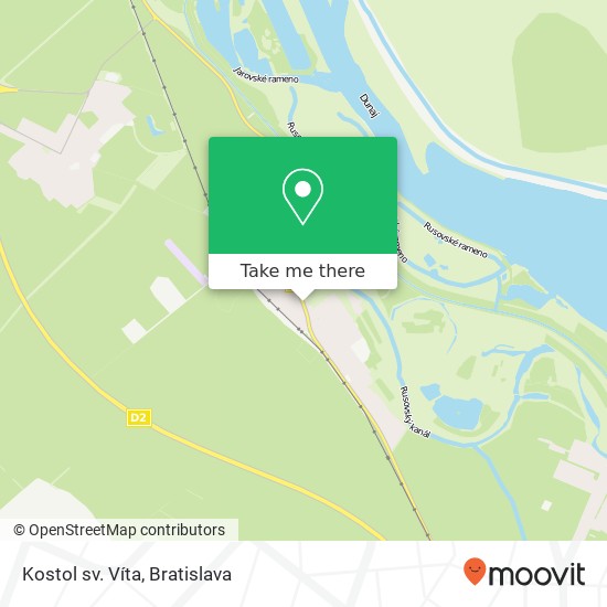 Kostol sv. Víta map